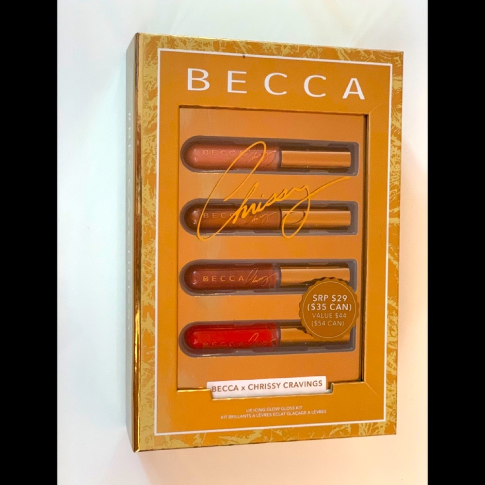 Becca X Chrissy Lmtd edition Liquid Lipstick Set